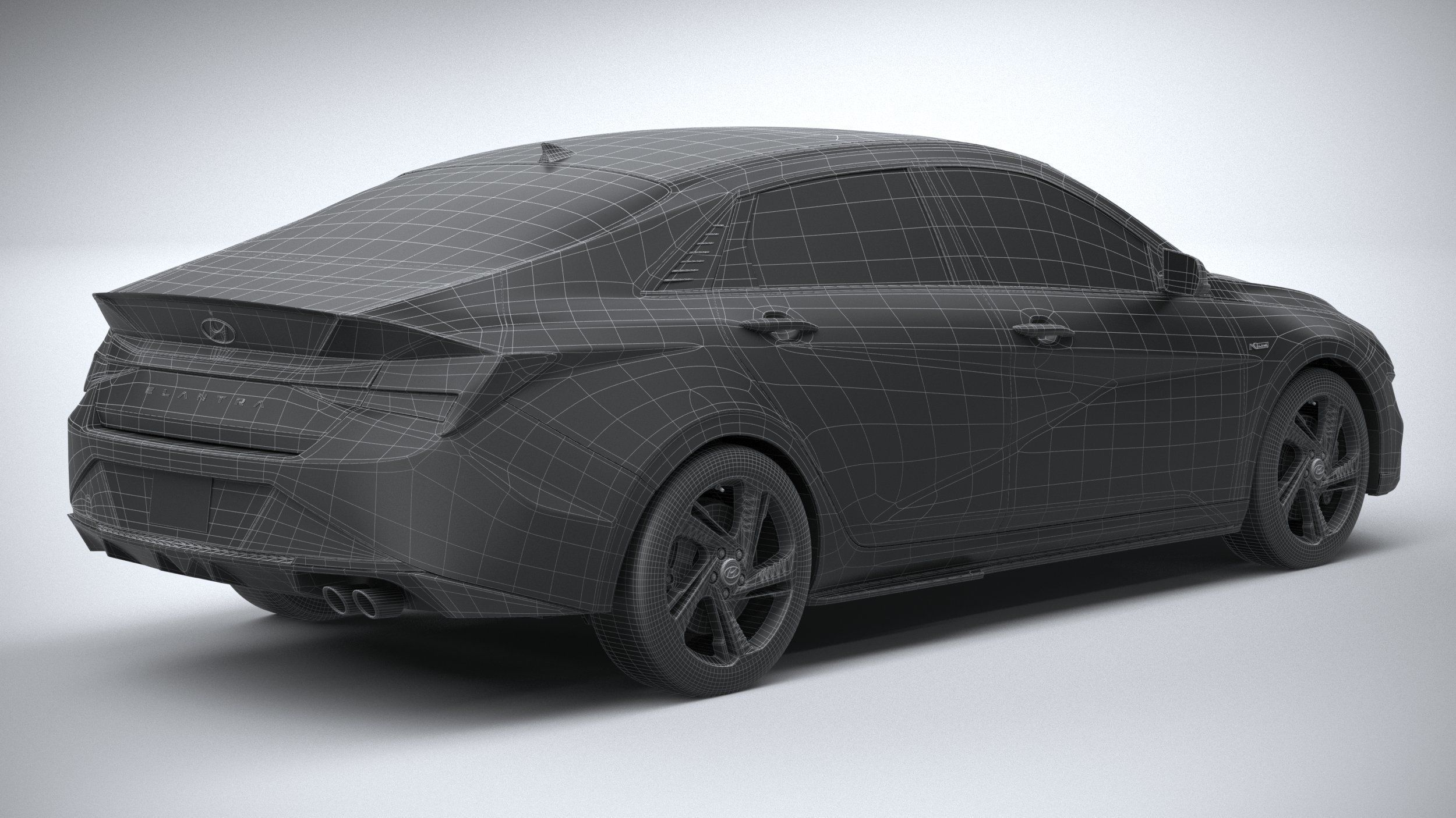 Hyundai Elantra N Line 2021 3D model_29