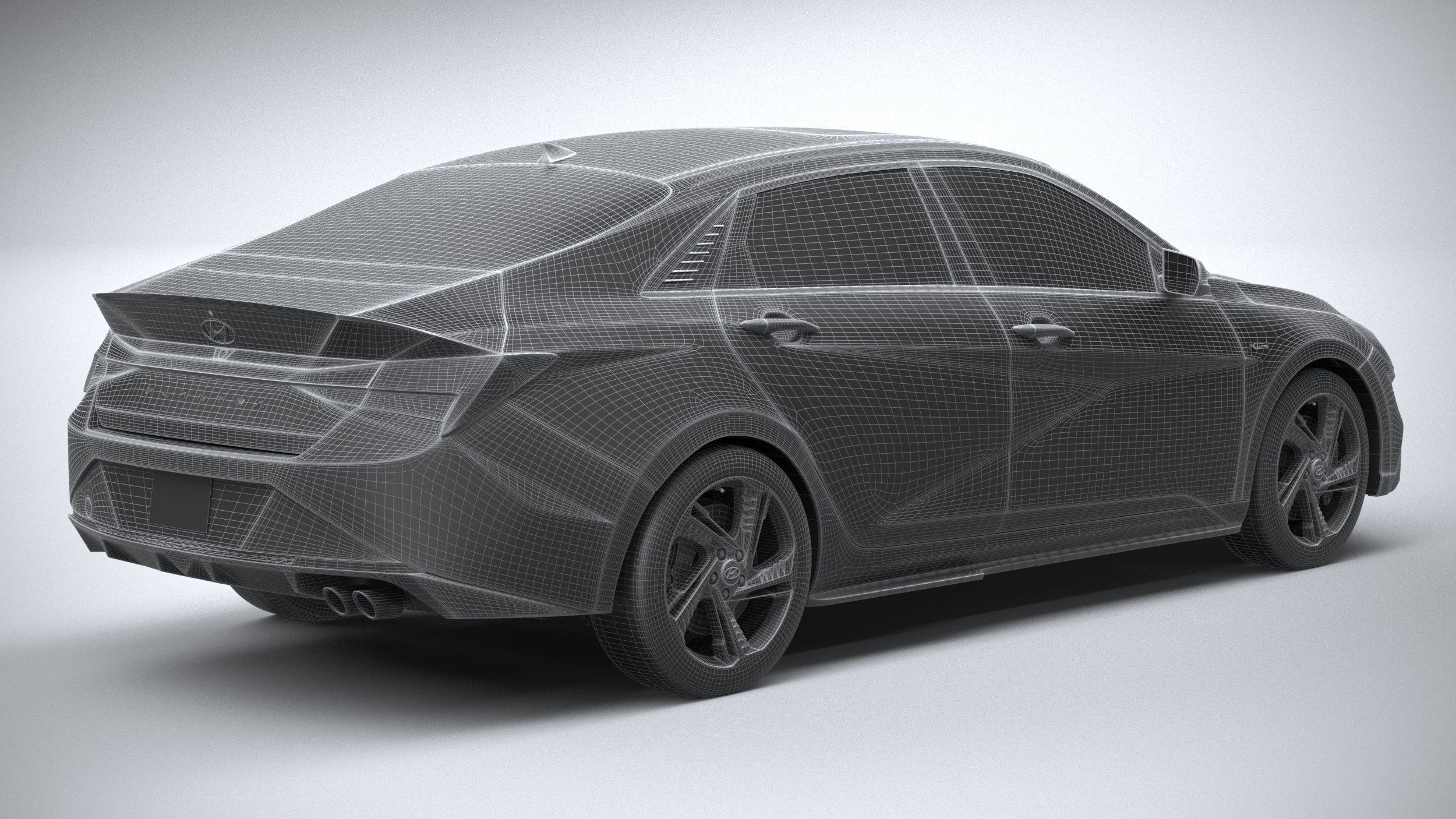 Hyundai Elantra N Line 2021 3D model_27