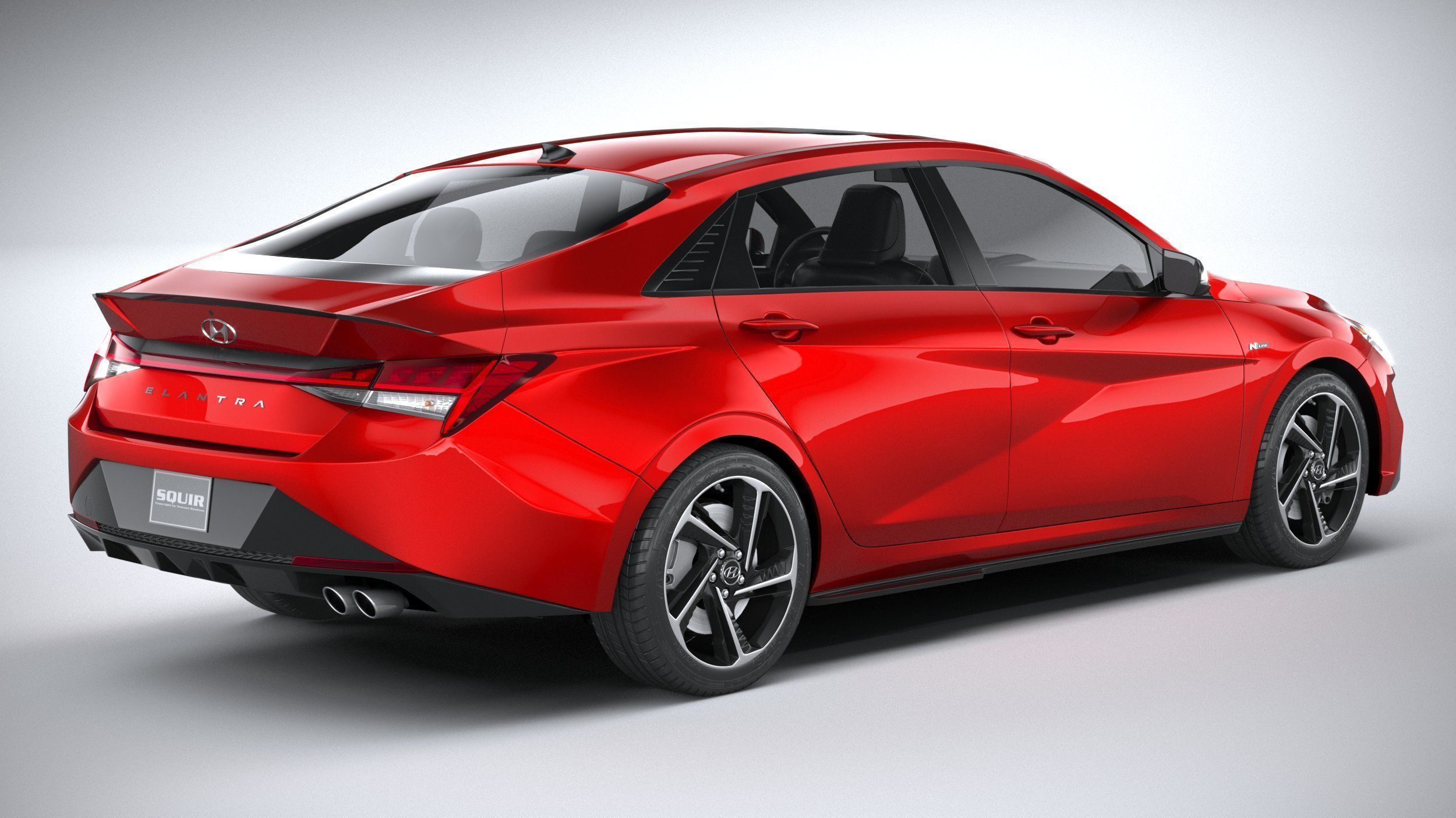 Hyundai Elantra N Line 2021 3D model_17