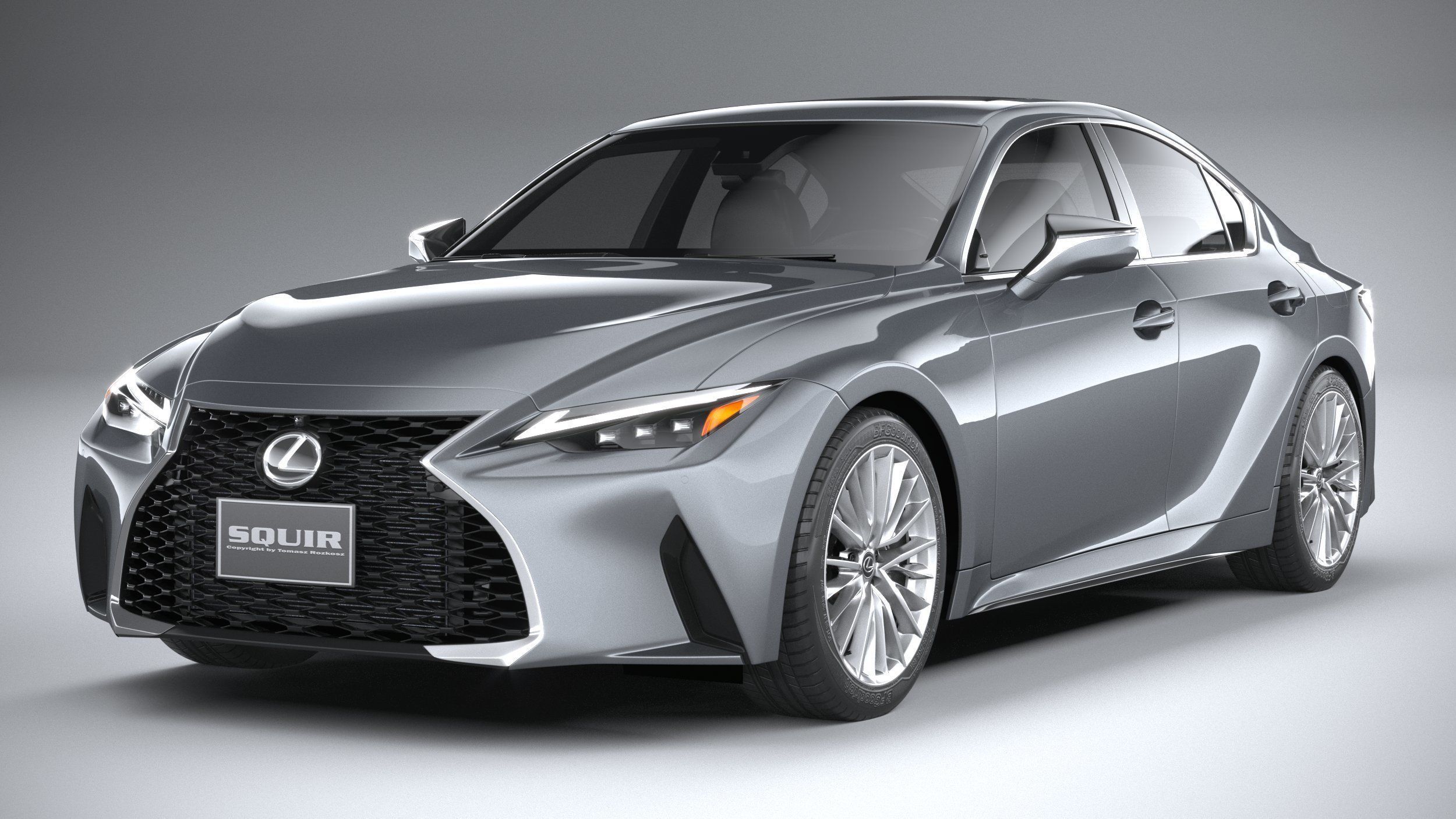 Lexus IS 2021 3D model_2