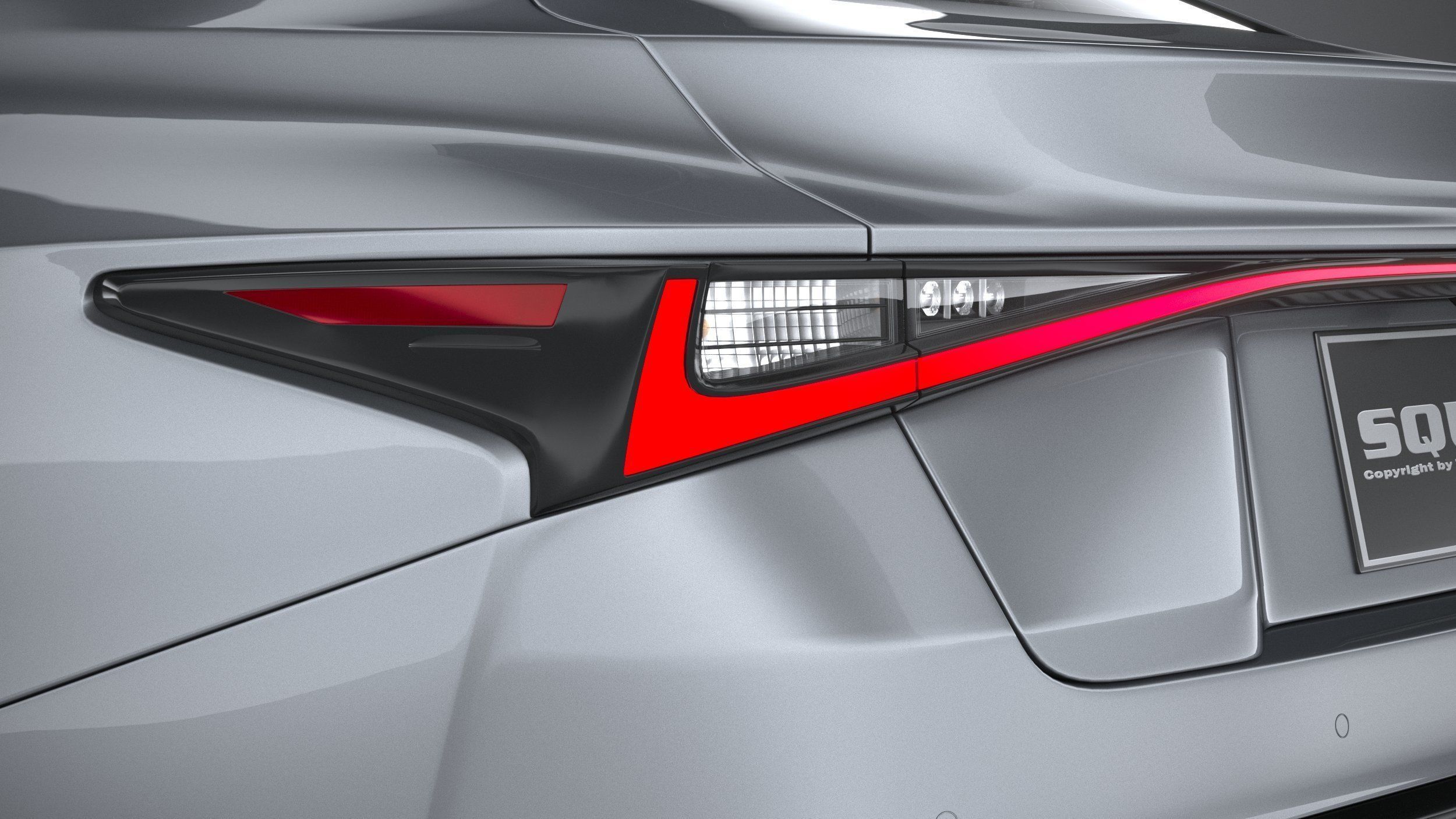 Lexus IS 2021 3D model_15