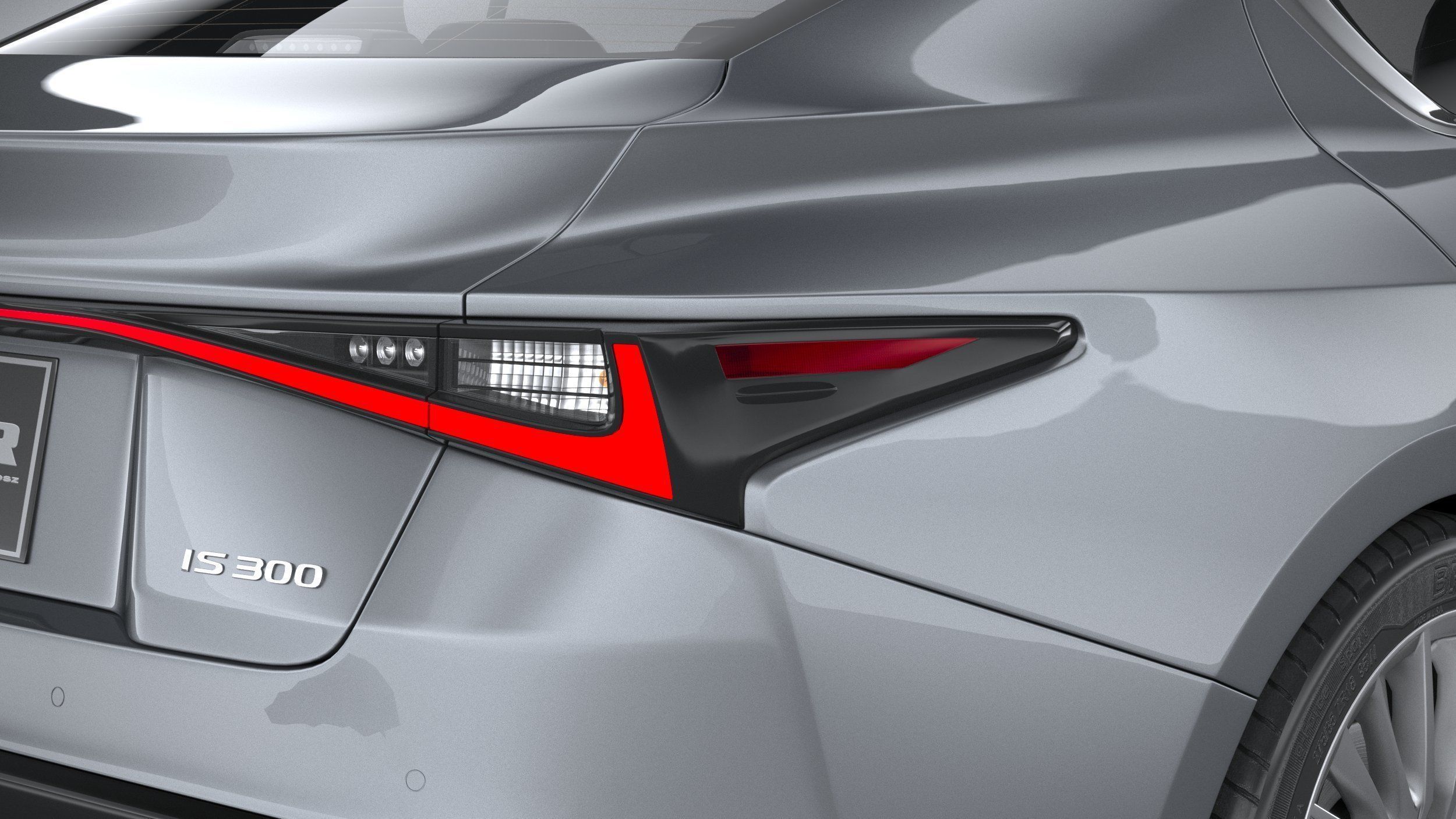 Lexus IS 2021 3D model_18