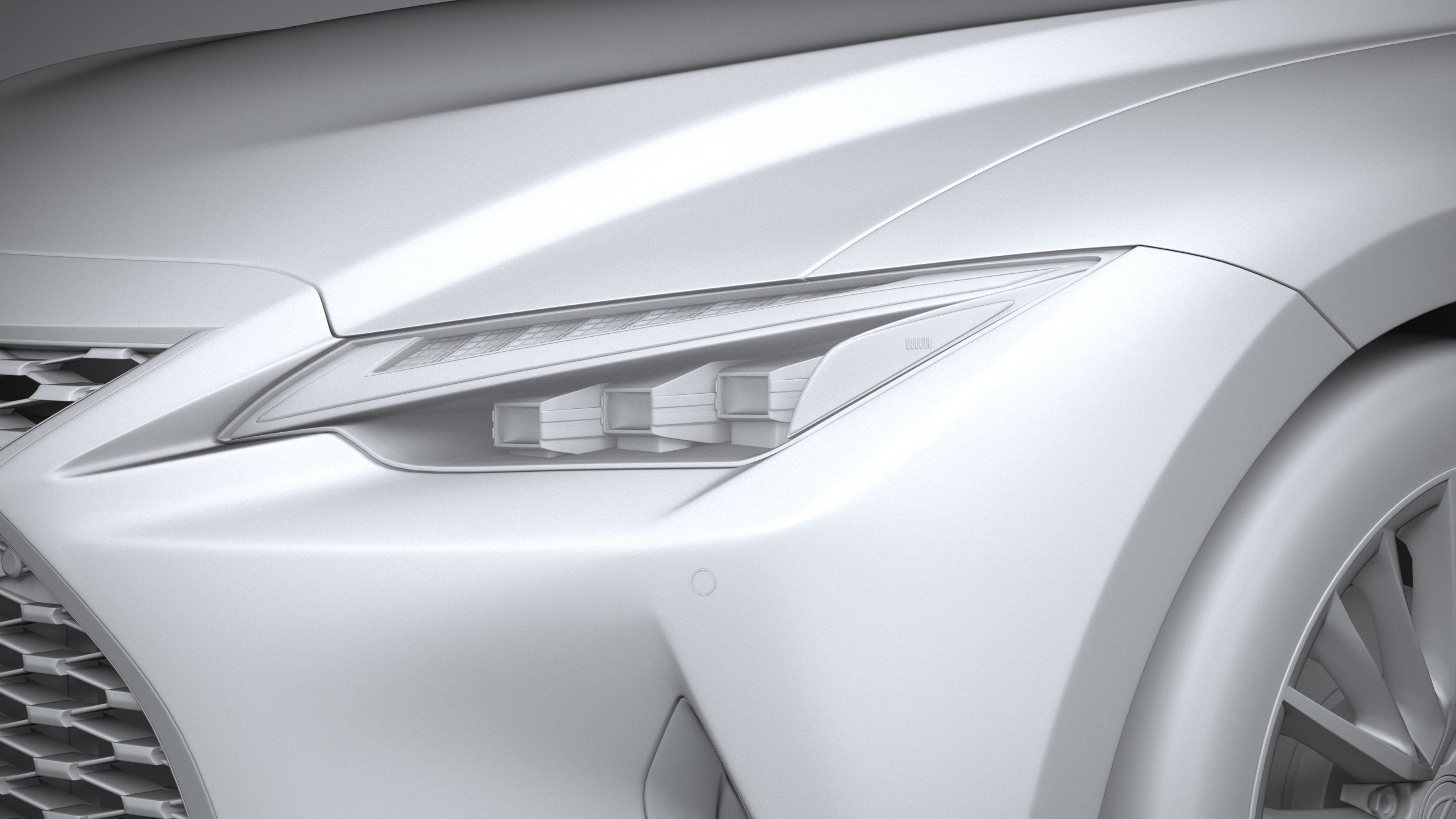 Lexus IS 2021 3D model_23