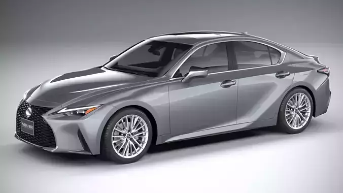 Lexus IS 2021 3D model
