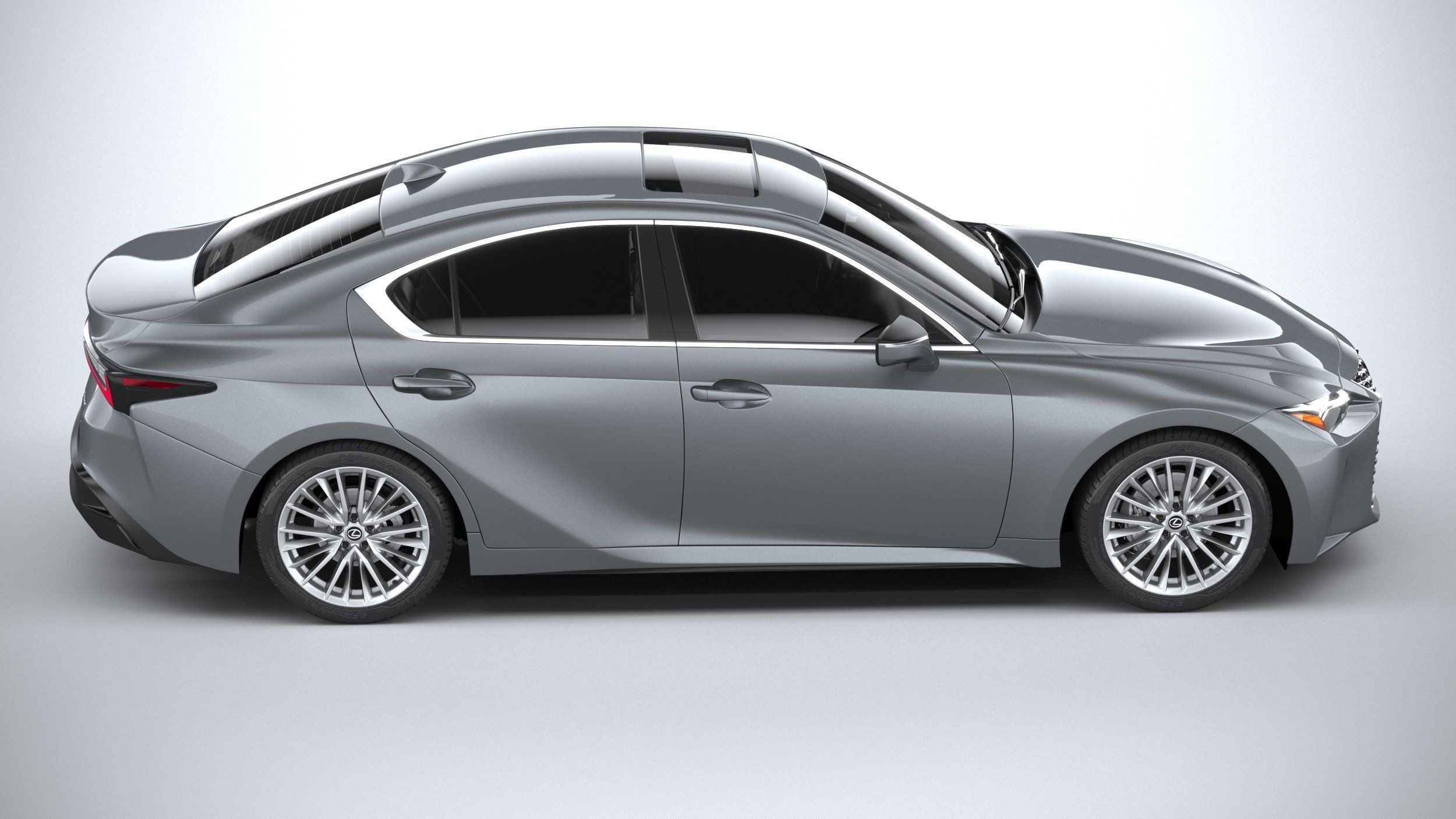 Lexus IS 2021 3D model_11