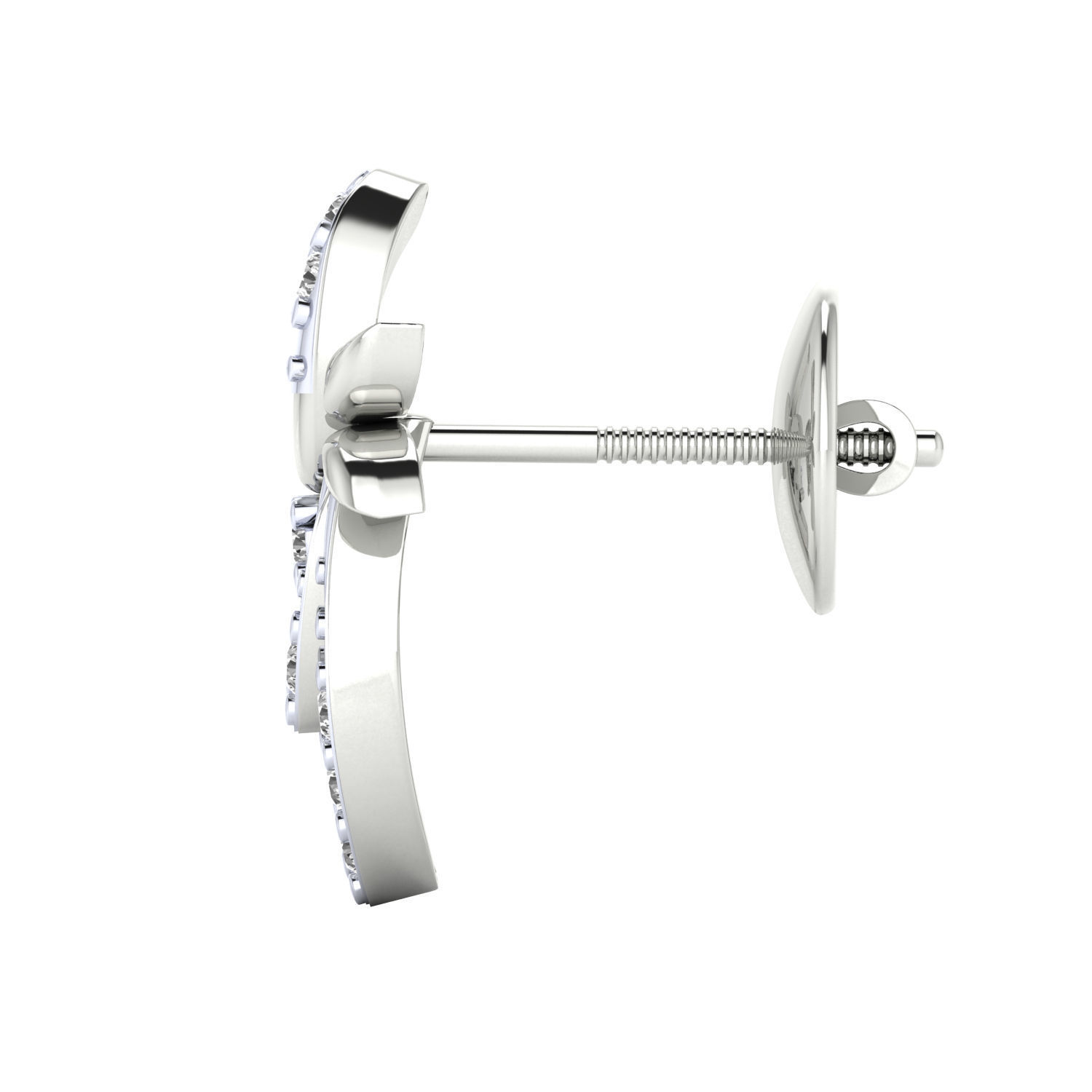 Women earrings 3dm render detail 3D print model 3D print model_11