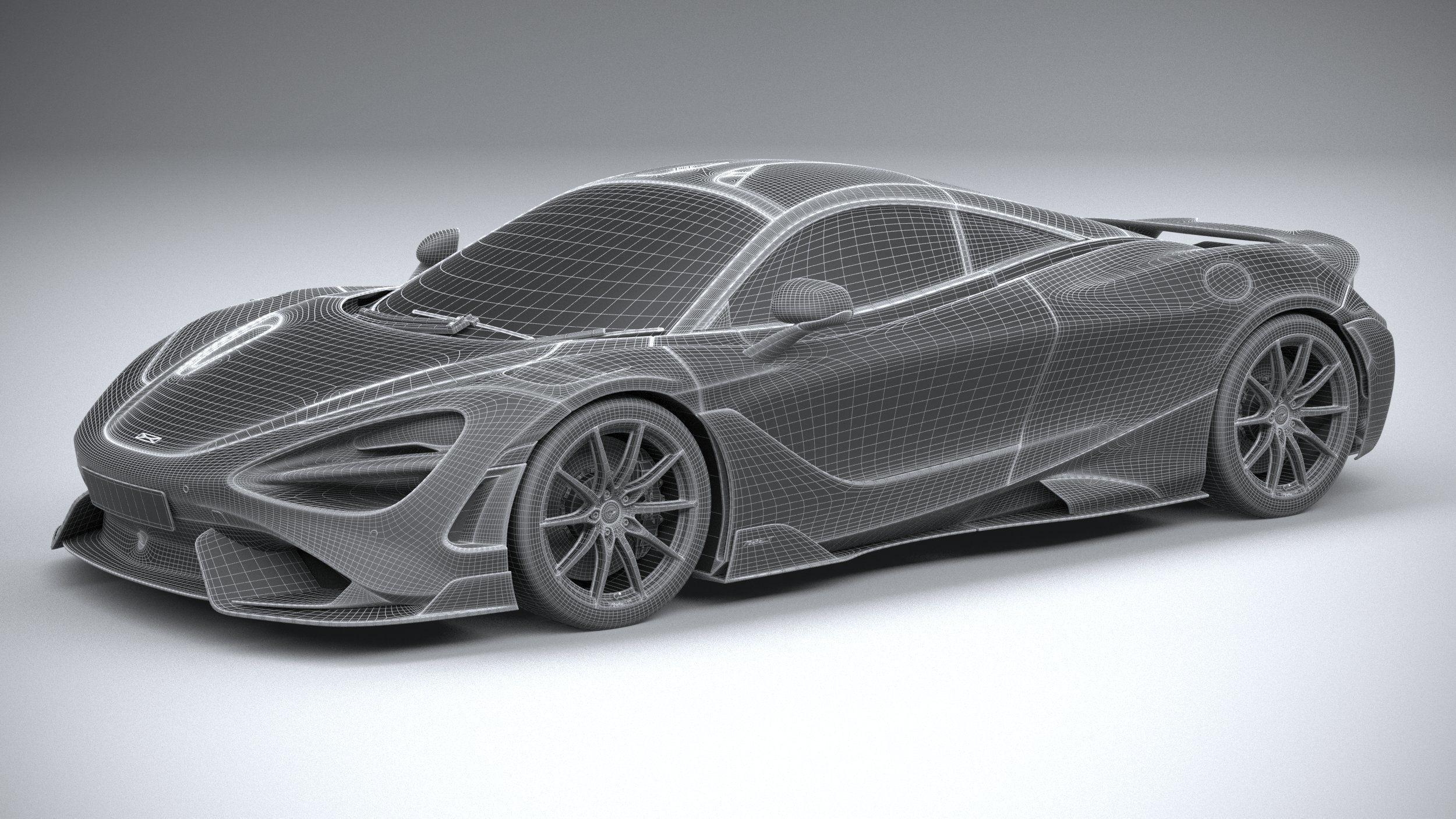 McLaren 765LT 2021 3D model_32