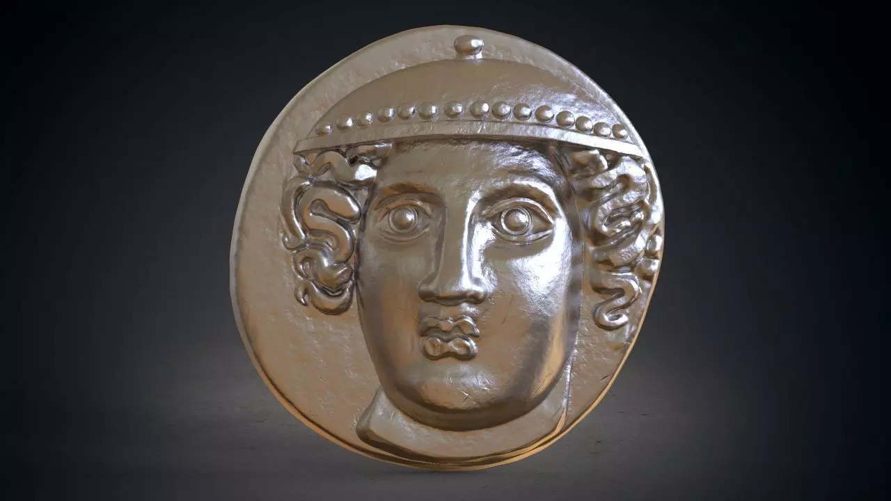 Ainos Coin 3D print model_0