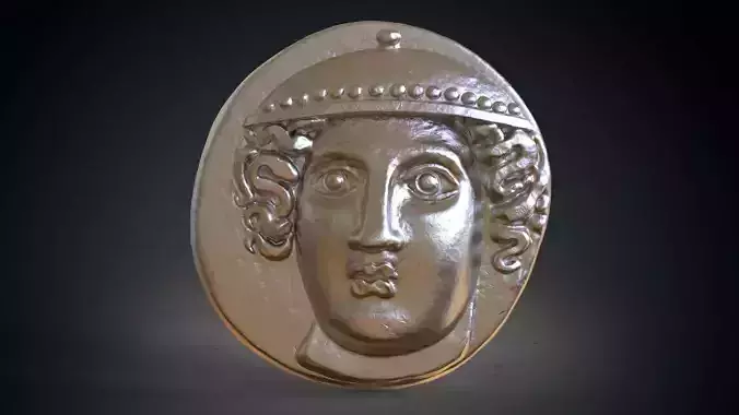 Ainos Coin 3D print model