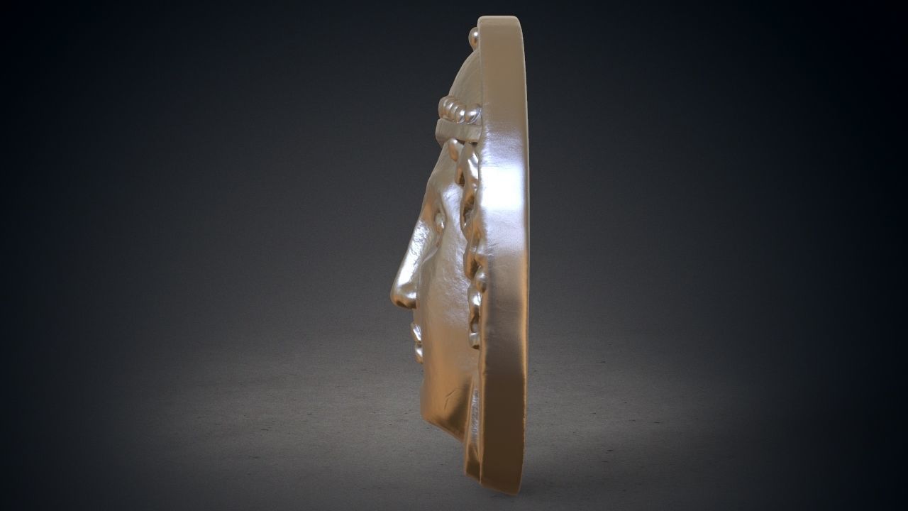 Ainos Coin 3D print model_3