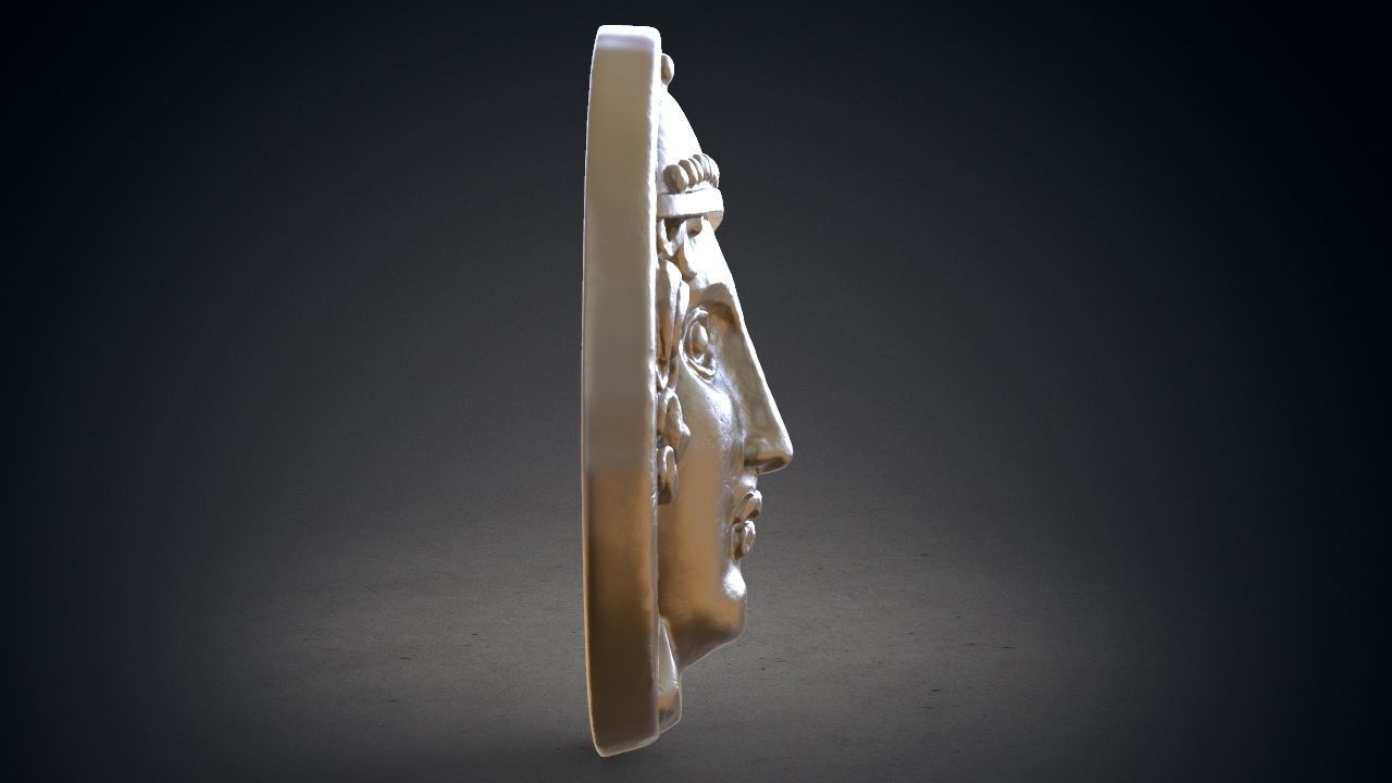 Ainos Coin 3D print model_1