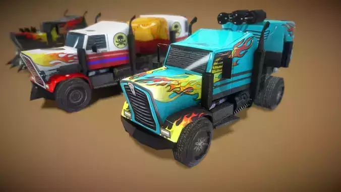 Monster Truck Container