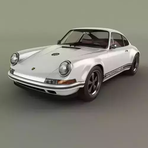 Singer Porsche 911 3D model
