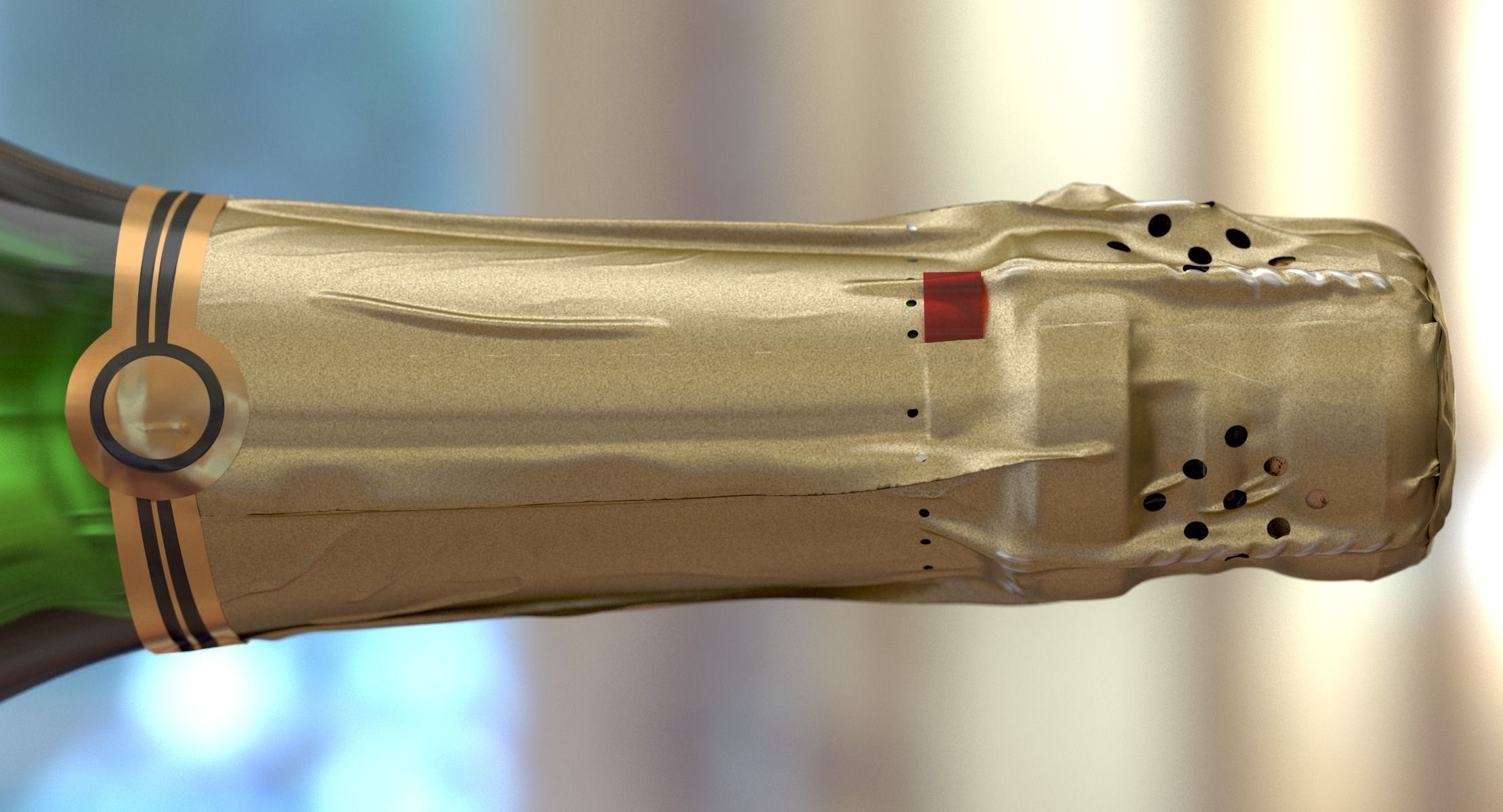 No-name Coroneti Champagne 3D model_4