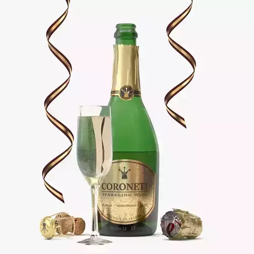 No-name Coroneti Champagne 3D model