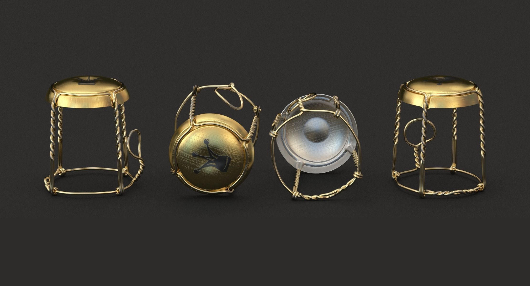 No-name Coroneti Champagne 3D model_5