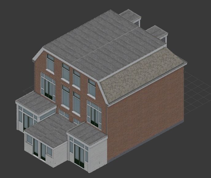 High Detail 3D Model - CityHouse 3D model_11