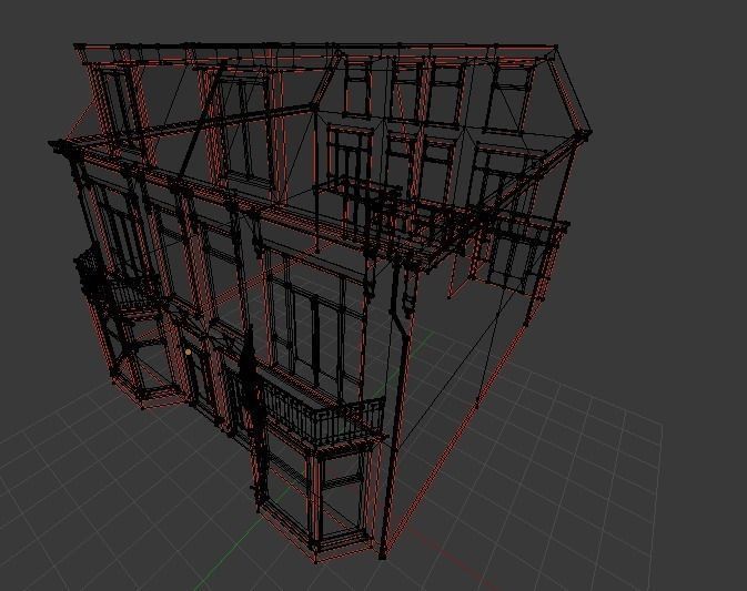 High Detail 3D Model - CityHouse 3D model_24