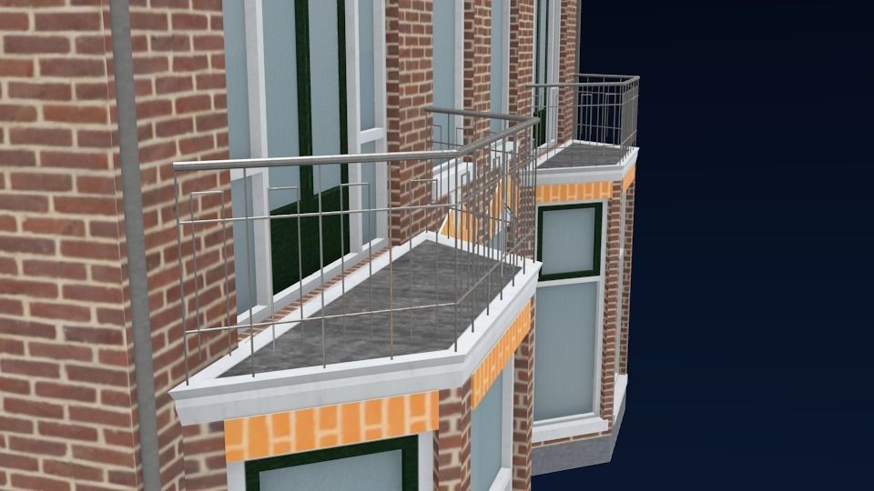 High Detail 3D Model - CityHouse 3D model_15