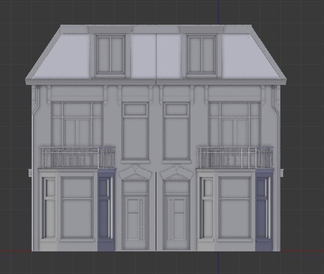 High Detail 3D Model - CityHouse 3D model_3