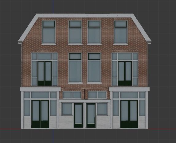 High Detail 3D Model - CityHouse 3D model_8