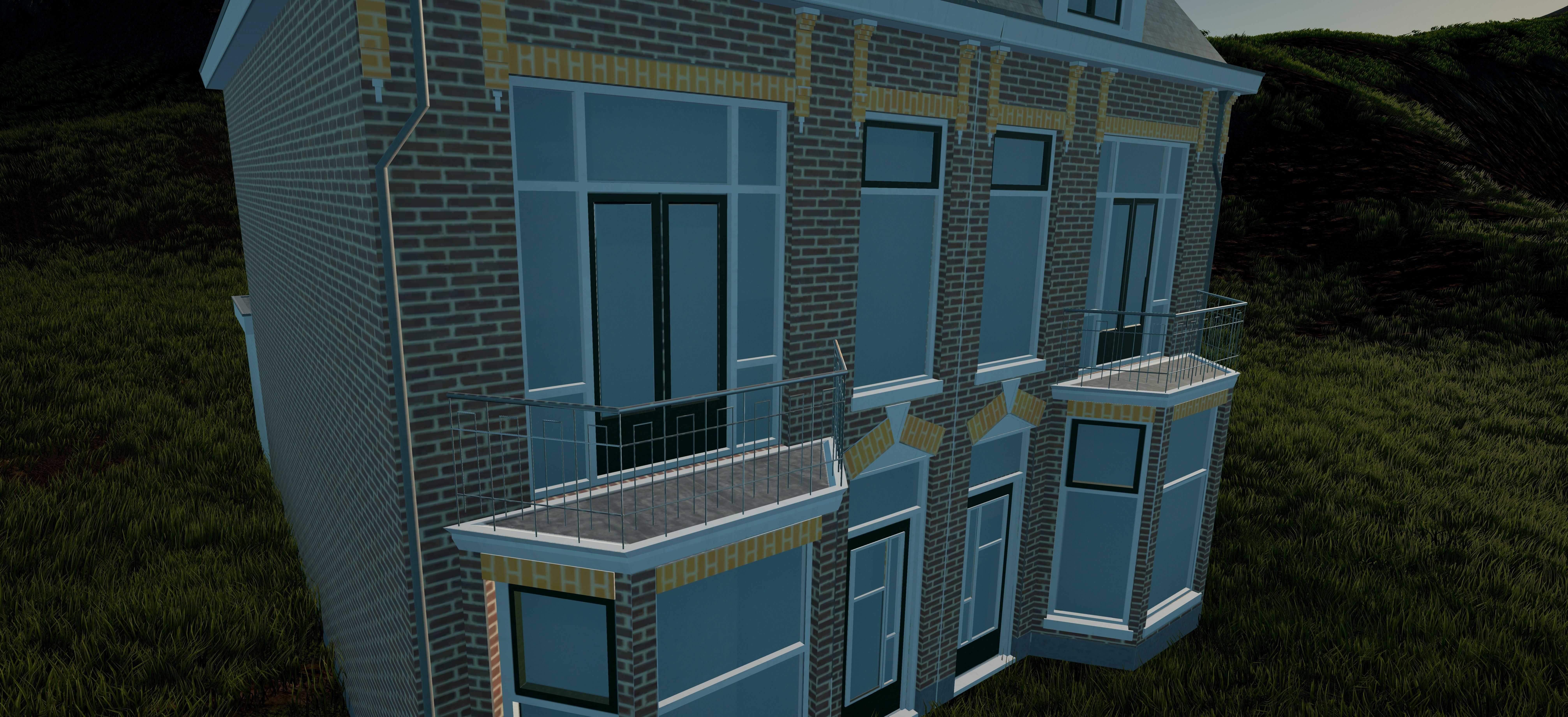 High Detail 3D Model - CityHouse 3D model_0