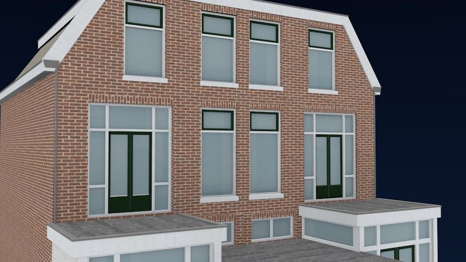 High Detail 3D Model - CityHouse 3D model_7