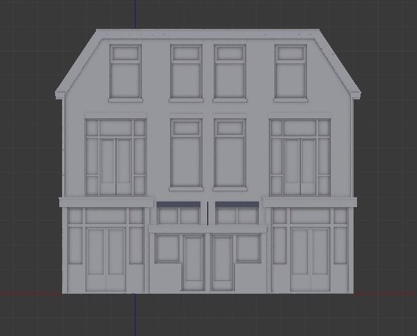 High Detail 3D Model - CityHouse 3D model_9