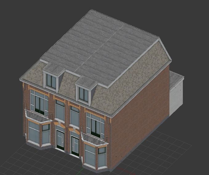 High Detail 3D Model - CityHouse 3D model_5