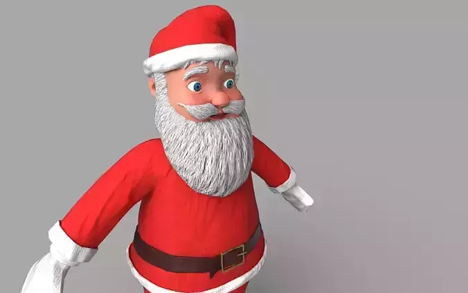 Santa Claus 3D Model