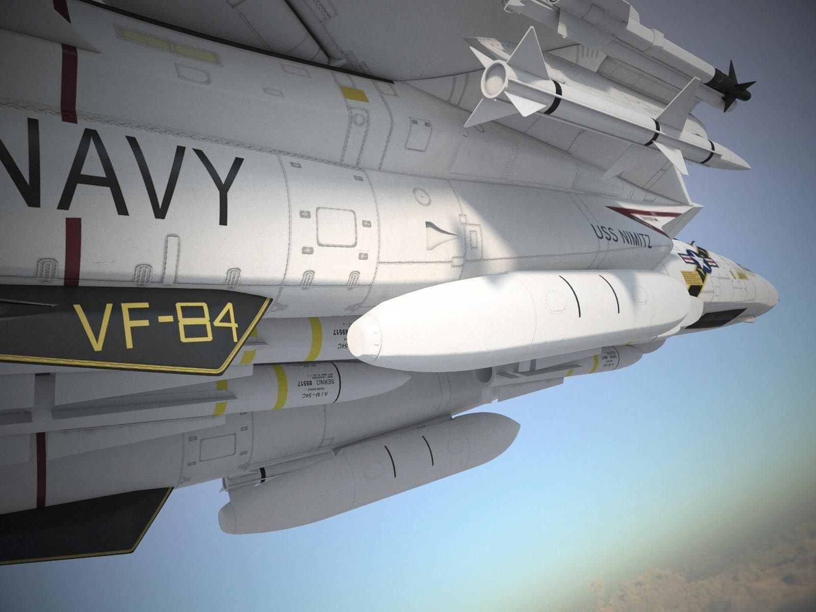 F-14A Tomcat VF-84 Jolly Rogers 1977 3D model_33