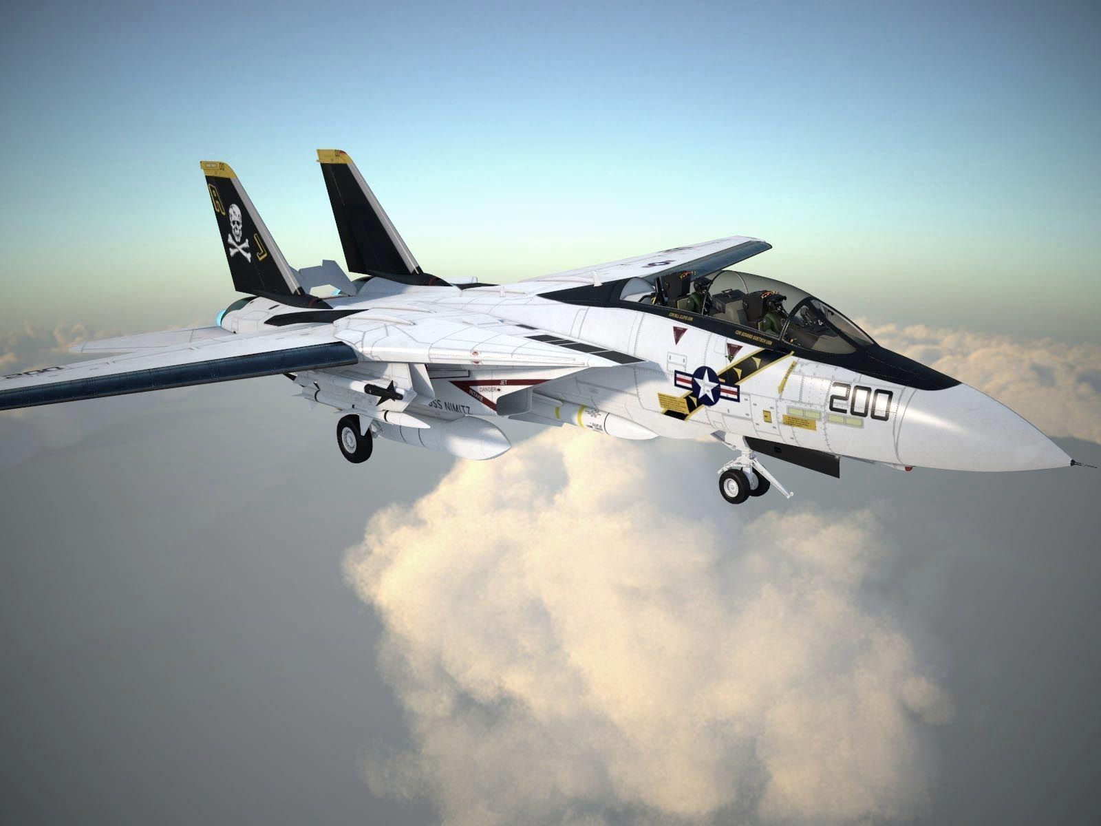 F-14A Tomcat VF-84 Jolly Rogers 1977 3D model_12