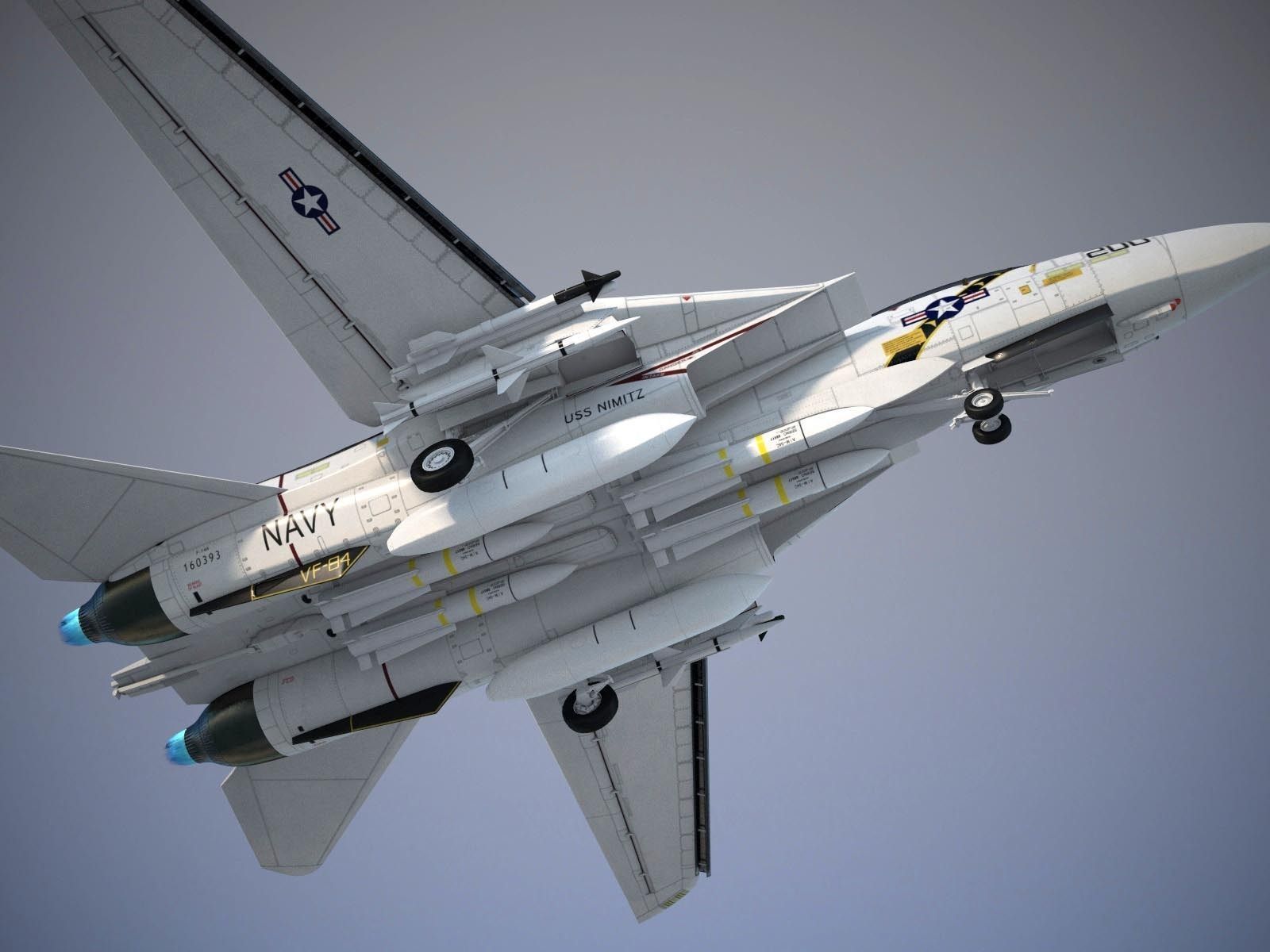 F-14A Tomcat VF-84 Jolly Rogers 1977 3D model_15