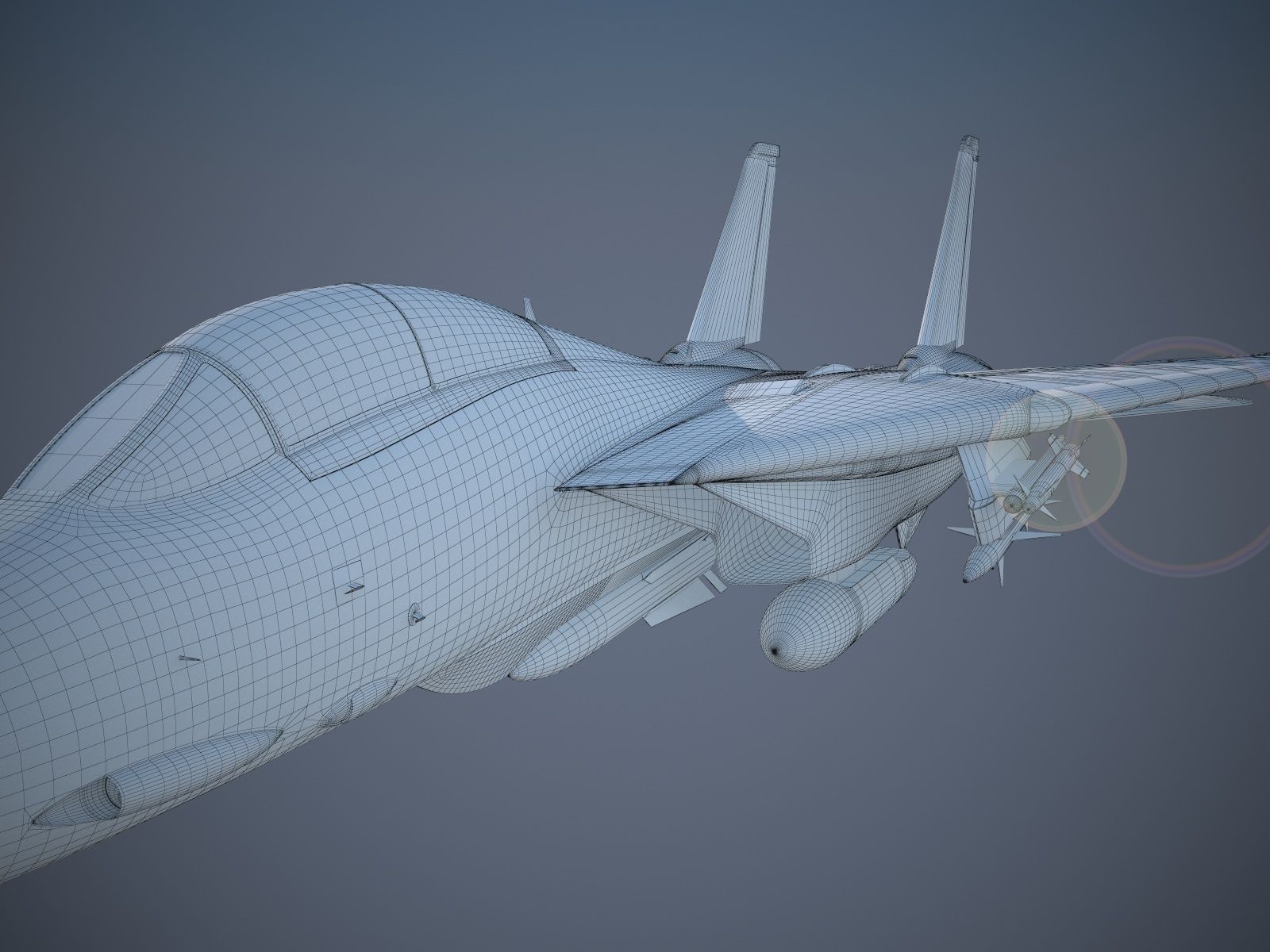 F-14A Tomcat VF-84 Jolly Rogers 1977 3D model_40