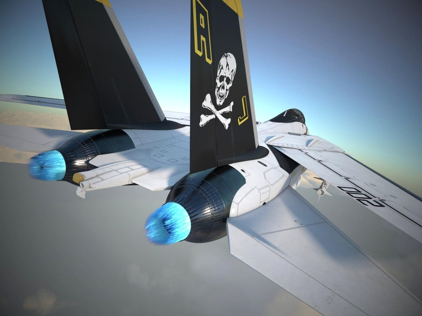 F-14A Tomcat VF-84 Jolly Rogers 1977 3D model_22