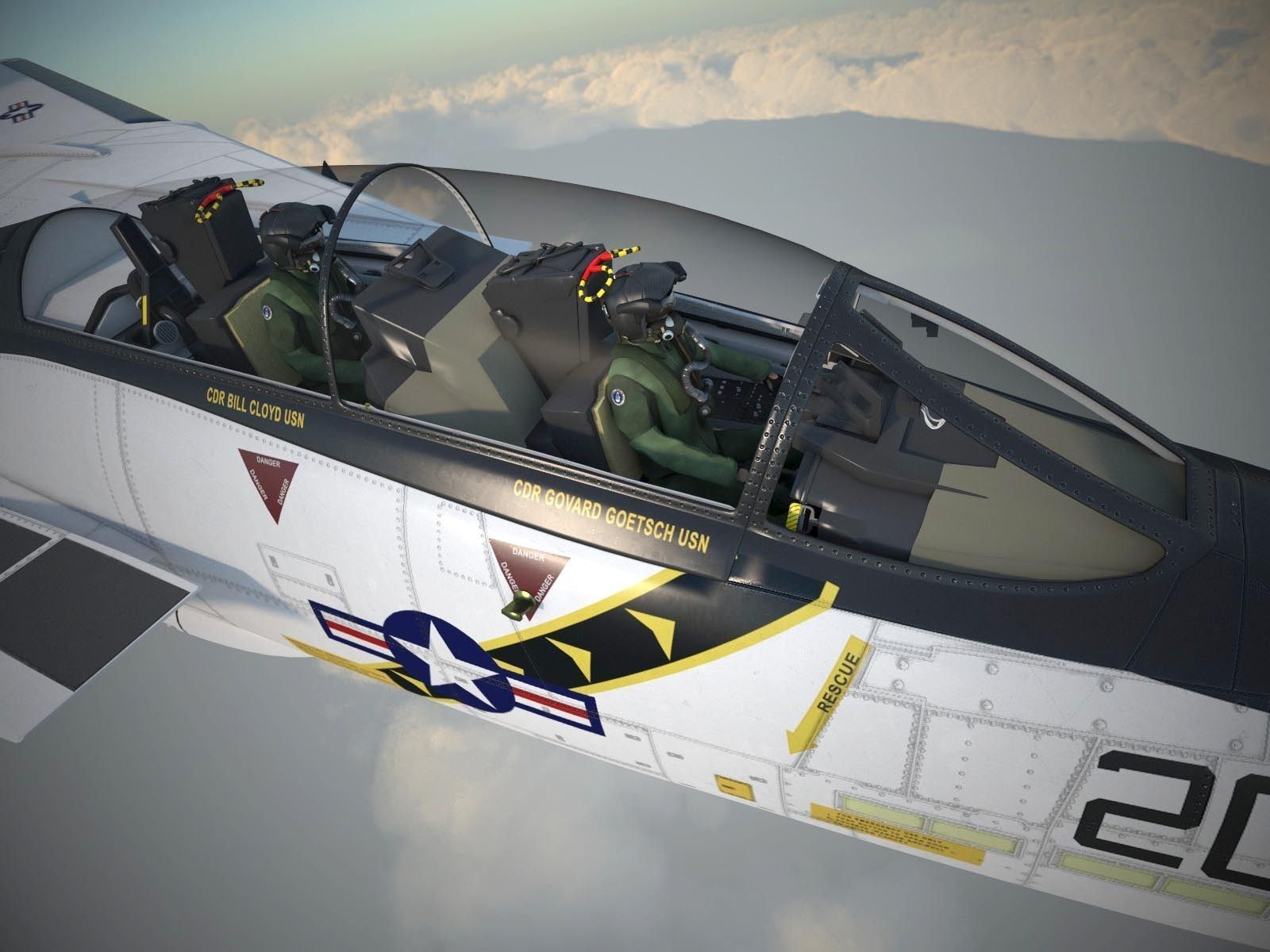 F-14A Tomcat VF-84 Jolly Rogers 1977 3D model_28