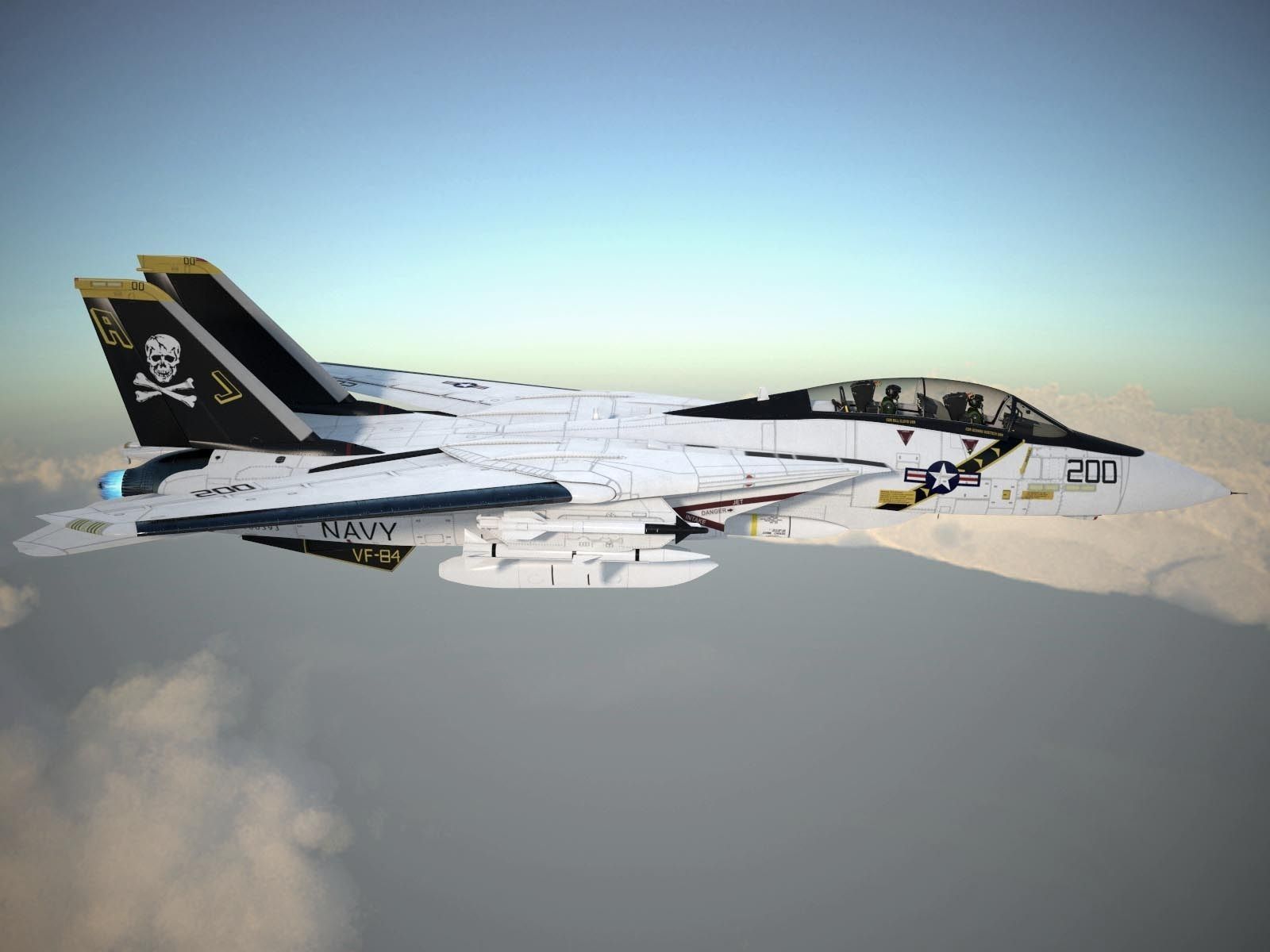 F-14A Tomcat VF-84 Jolly Rogers 1977 3D model_1