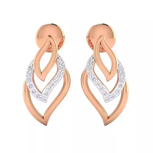 Women earrings 3dm jcd render detail 3D print model 3D print model