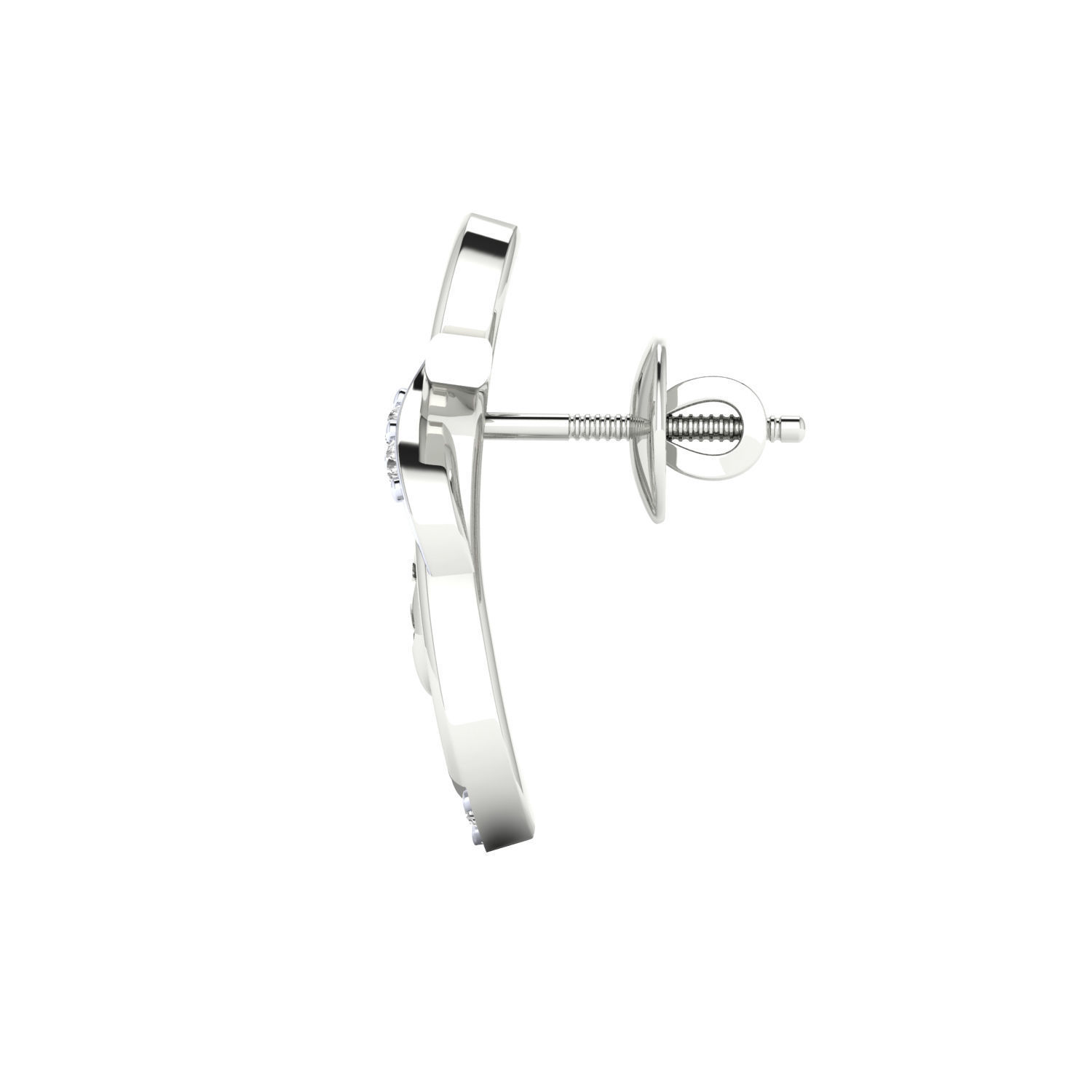 Women earrings 3dm render detail 3D print model 3D print model_14