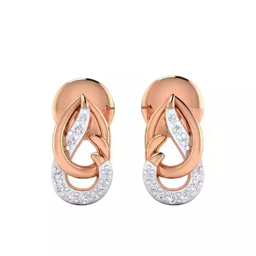 Women earrings 3dm jcd render detail 3D print model 3D print model
