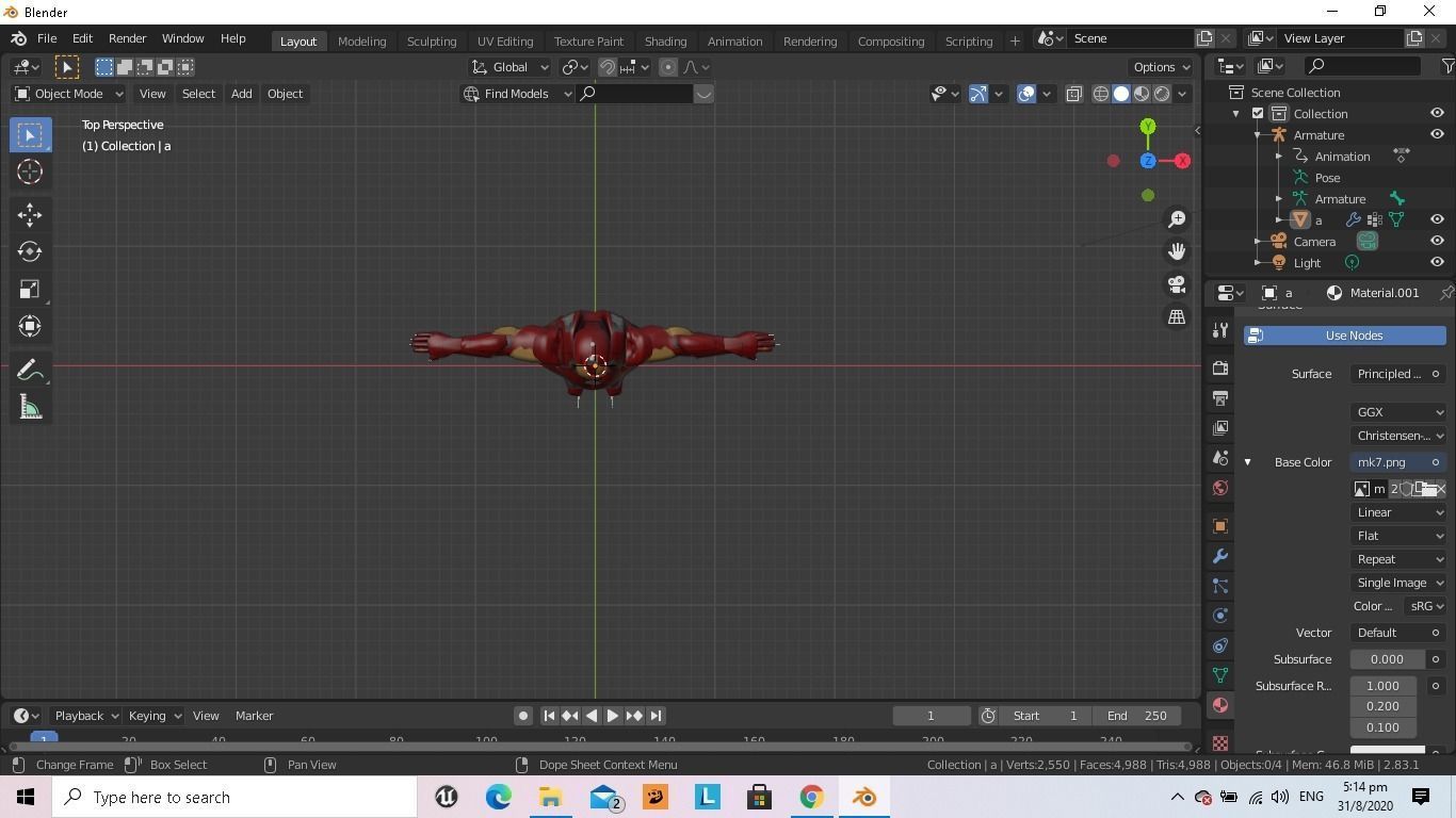 Iron man 3d model  Free 3D model_1