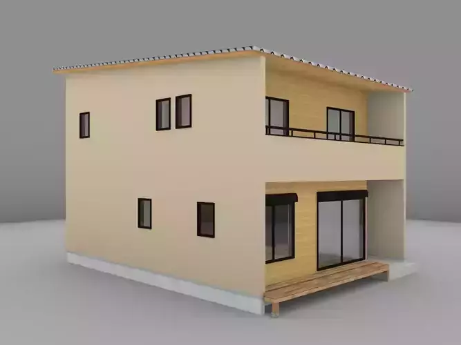 House model for background 11