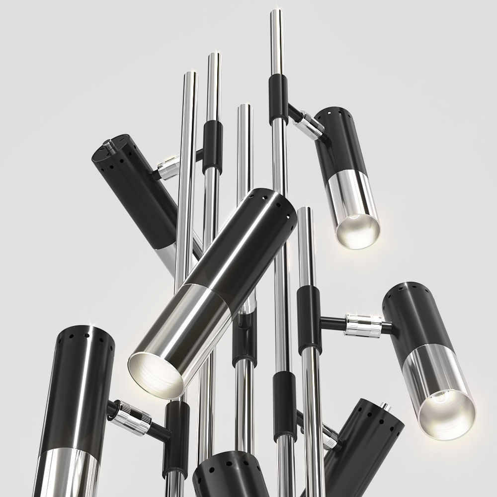 Delightfull IKE floor 10 lamps 3D model_4