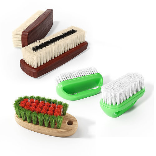 Brush set 3D model