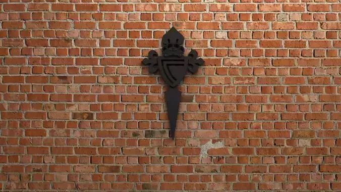 Celta de Vigo Logo 3D model