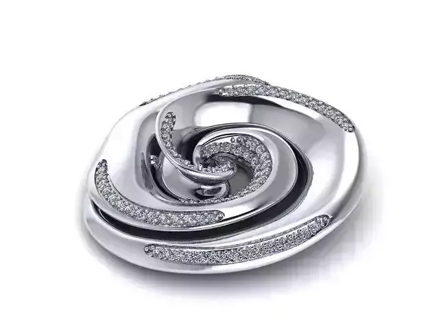 rose pendant 100
