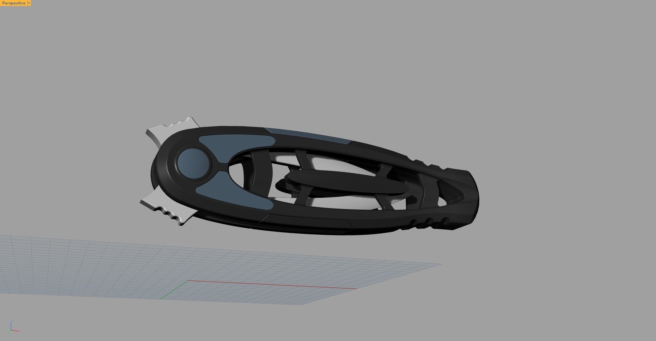 Outdoor military self-defense folding knife 3D model 3D model_7