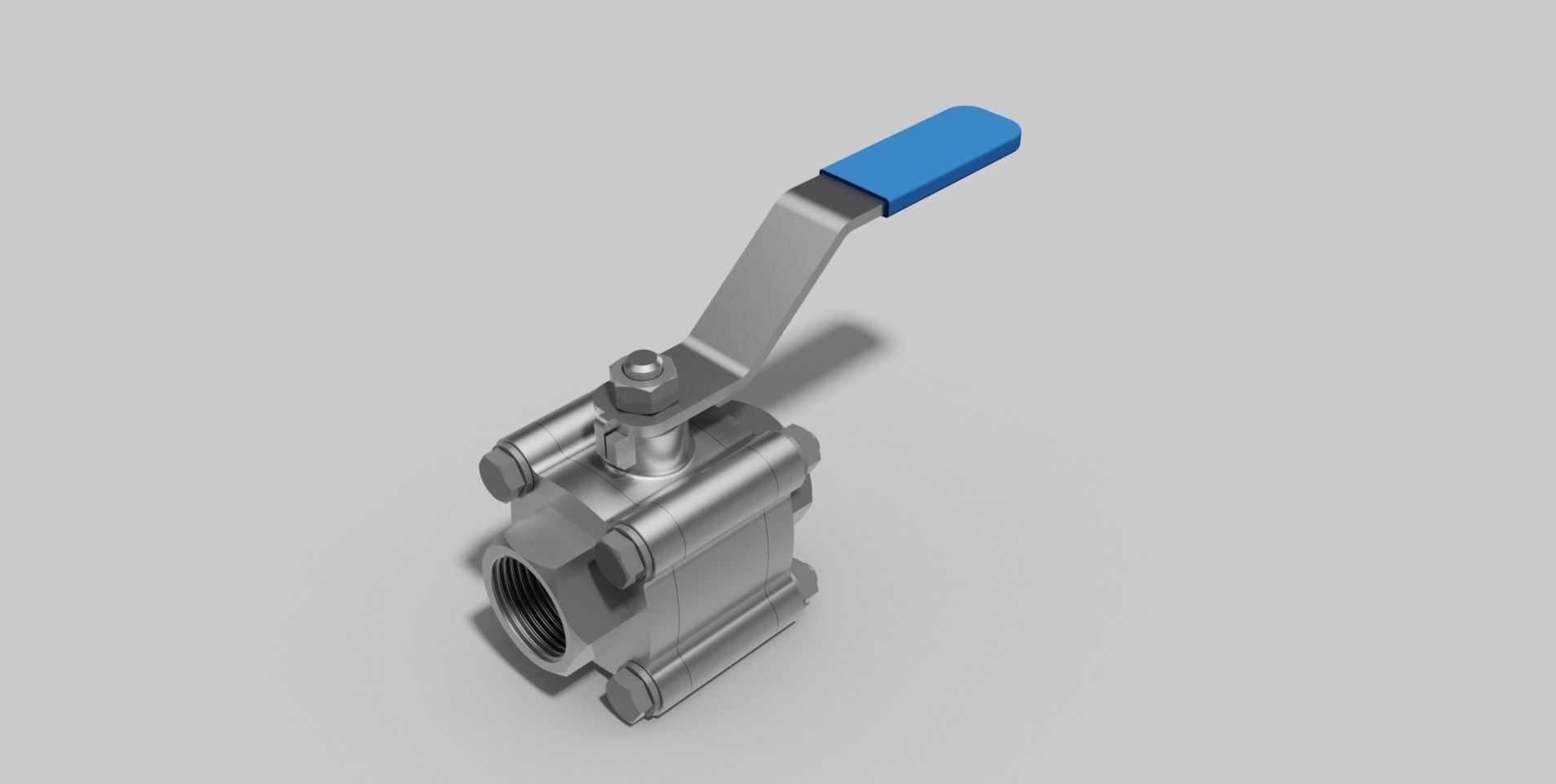 Autodesk Inventor CAD library - Piping No 1 LT Free 3D model_6