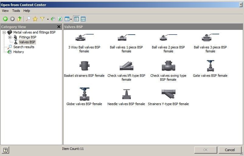 Autodesk Inventor CAD library - Piping No 1 LT Free 3D model_2