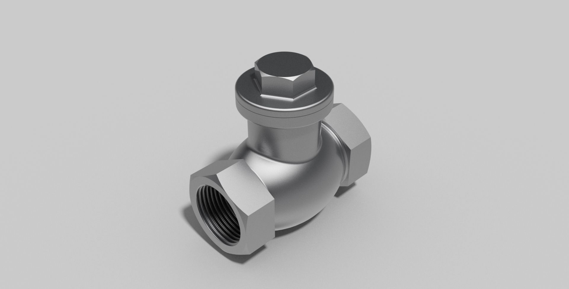 Autodesk Inventor CAD library - Piping No 1 LT Free 3D model_11
